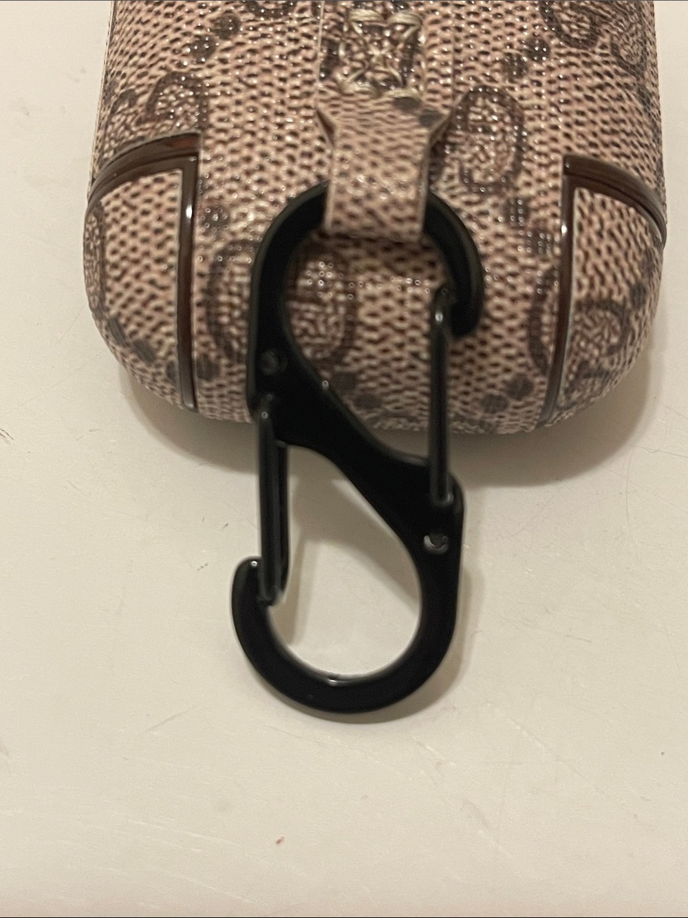 GG Monogram AirPods Case in Beige with Green & Red Stripe NWOT - Picture 6 of 7
